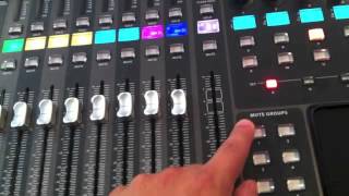 Behringer x32 Tutorial - Mute groups
