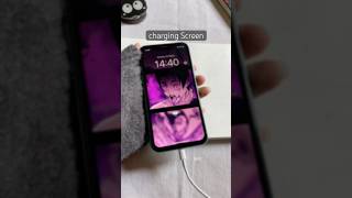 charging animation tutorial 💍 Yuta Sendai #ios18 #iphonetricks  #iphone11 #iscreen #desksetup