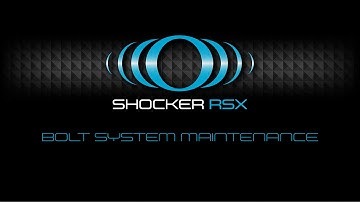 SP Official - Shocker RSX Bolt System Lubrication