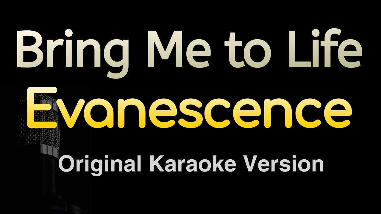 Bring Me to Life - Evanescence (Karaoke Songs With Lyrics - Original Key) Bring Me to Life - Evanescence (Karaoke Songs With Lyrics - Original Key)