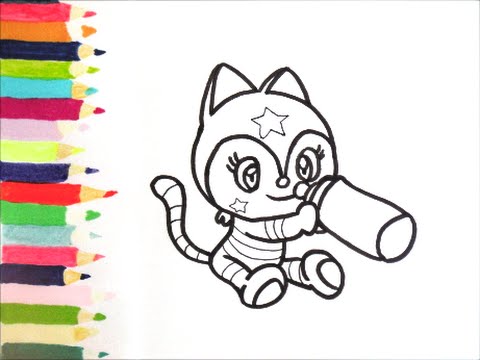 アンパンマンイラスト 描けたらうれしい ニャニイちゃんの絵の描き方 How To Draw Anpanman Youtube