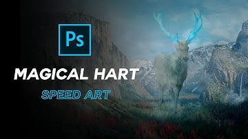 Create a Fantasy Landscape with PhotoShop - Speedart