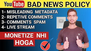 Misleading Tittle, Tags, Description Full Explain | Scam Policy Update | How To Misleading  Contant