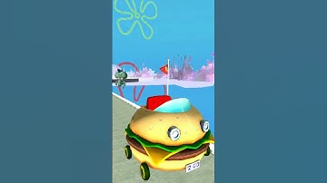 SpongeBob Is Scaping From Squidward Nextbot! #squidward #nextbots #garrysmod  #gmod #game#spongebob