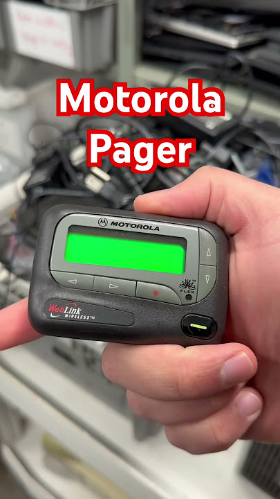 Motorola Pager 📟 Vintage Tech Nostalgia Tech