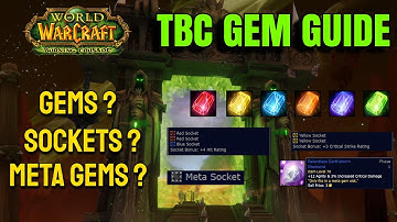 Everything you need to know about TBC Gems.