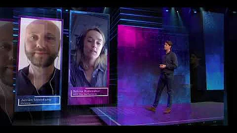 Como são feitos os elementos dos cenários virtuais?