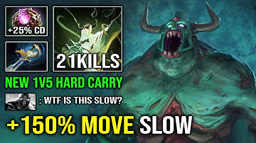 UNDYING is the NEW Hard Carry in 7.32c | WTF 150% Move Slow 1st Item Echo Sabre Octarine Dota 2