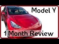 2021 Tesla Model Y 1 Month Review | Likes and Dislikes