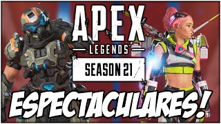 ¡NUEVAS SKINS FILTRADAS de la próxima TEMPORADA 21! No decepcionan... | Apex Legends