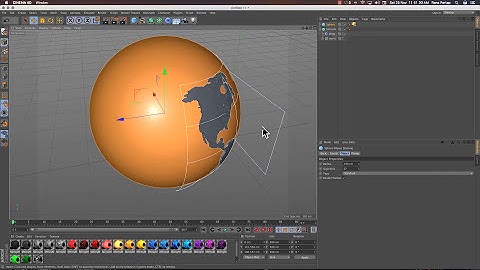 CINEMA 4D TUTORIAL How to make a 3D globe in C4D