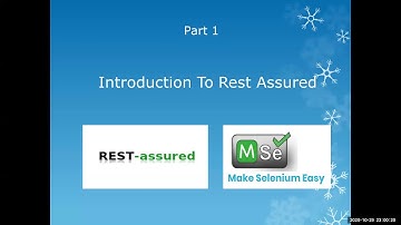 1. Introduction To Rest Assured
