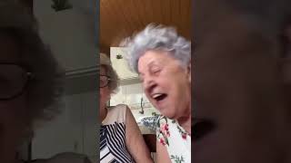 100 year old grannies try instagram filters 😂😂 #grandma #filters #funny #viral #filter #granny
