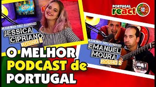 BRASILEIROS REAGEM 🇵🇹 - REACT - PODCAST CANTA-ME UMA HISTÓRIA