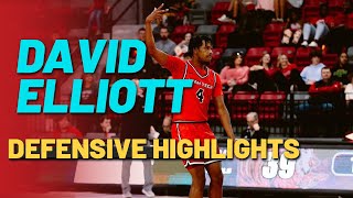 David Elliott Utah Tech Trailblazers Defensive Highlights