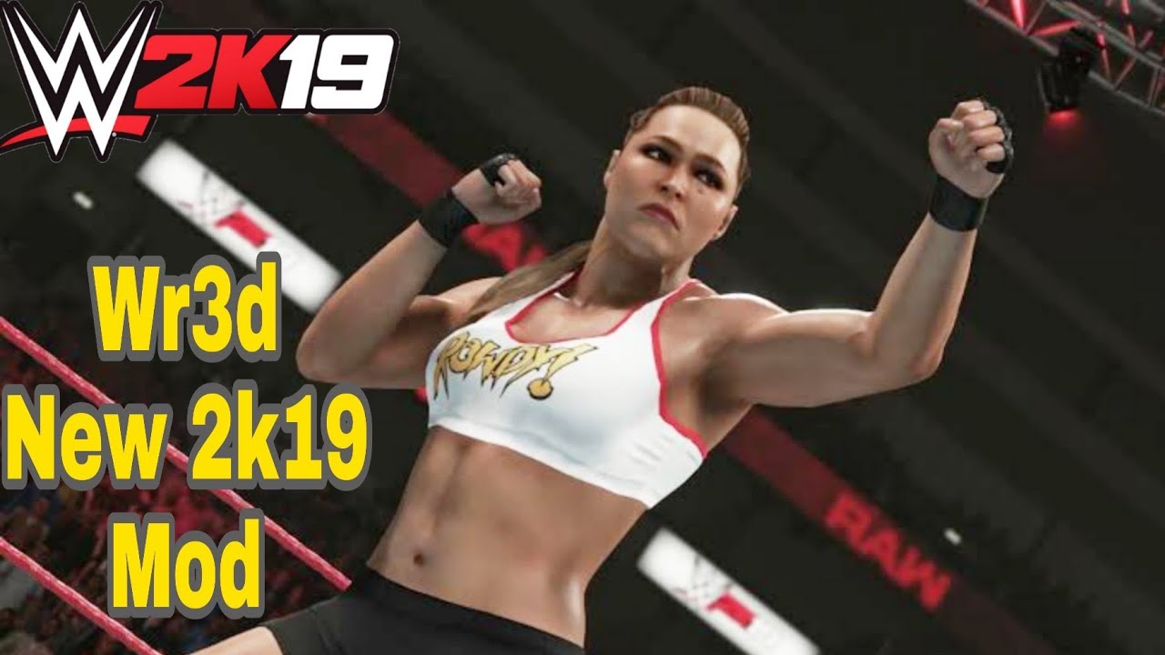 Wr3d WWE 2k19 mod download with full review wr3d commentary