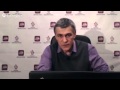 Владимир Сурдин отвечает на вопросы после лекции о метеоритах