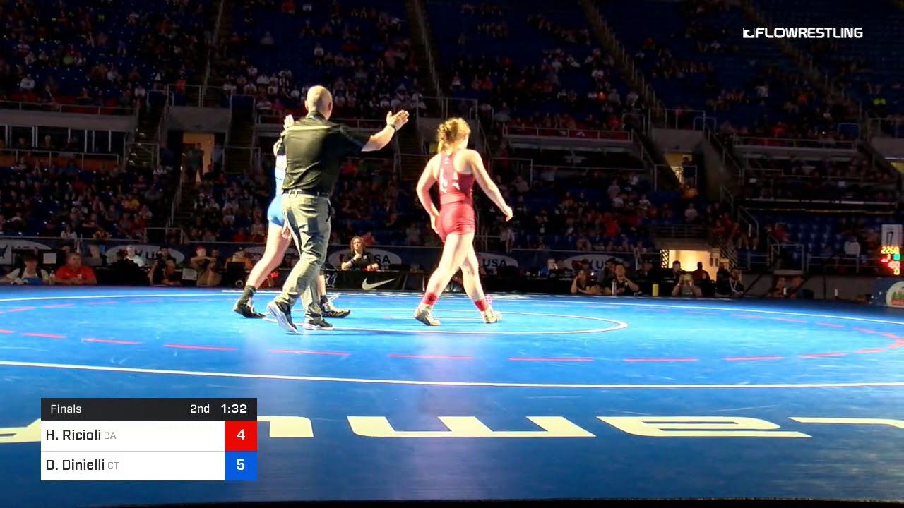 152 lbs Semis - Mariyah Casados, California vs Hannah Ricioli