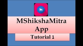 MShikshaMitra Tutorial 1 App downloading and setup screenshot 2