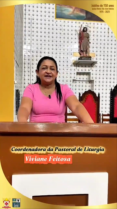 Jubileu 150 Anos: 9º Episódio: Mensagem de Viviane Feitosa, Coordenadora da Pastoral de Liturgia