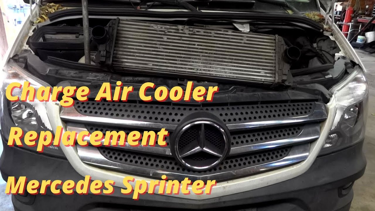 JSD E090 Intercooler Charge Air Cooler for 2007-2015 Benz Dodge Freightliner Sprinter 2500 3500 9065010101 MB3012101 