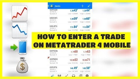 How To Enter A Trade On Metatrader 4