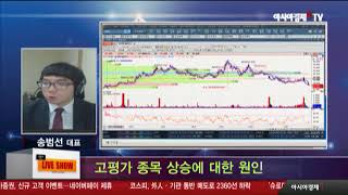 고평가 종목 상승에 대한 원인은?