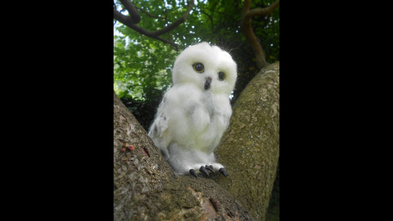 How to Make a Needle Felted Owl {Photo Tutorial} - Petals to Picots