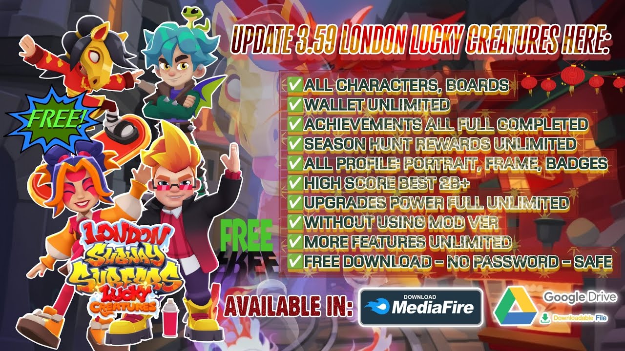 [ TUTORIAL ] Subway Surfers London 2026 All Characters, Boards,... Unlimited FOR FREE! 🧨☎️🏮