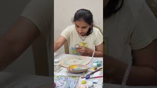 🌼 Creating art, preserving tradition, and making memories.#LippanArt #MudMirrorArt