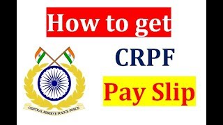 How to Download and see CRPF Pay Slip !! Check Employee Details !! With Vikrant (हिन्दी में) screenshot 4