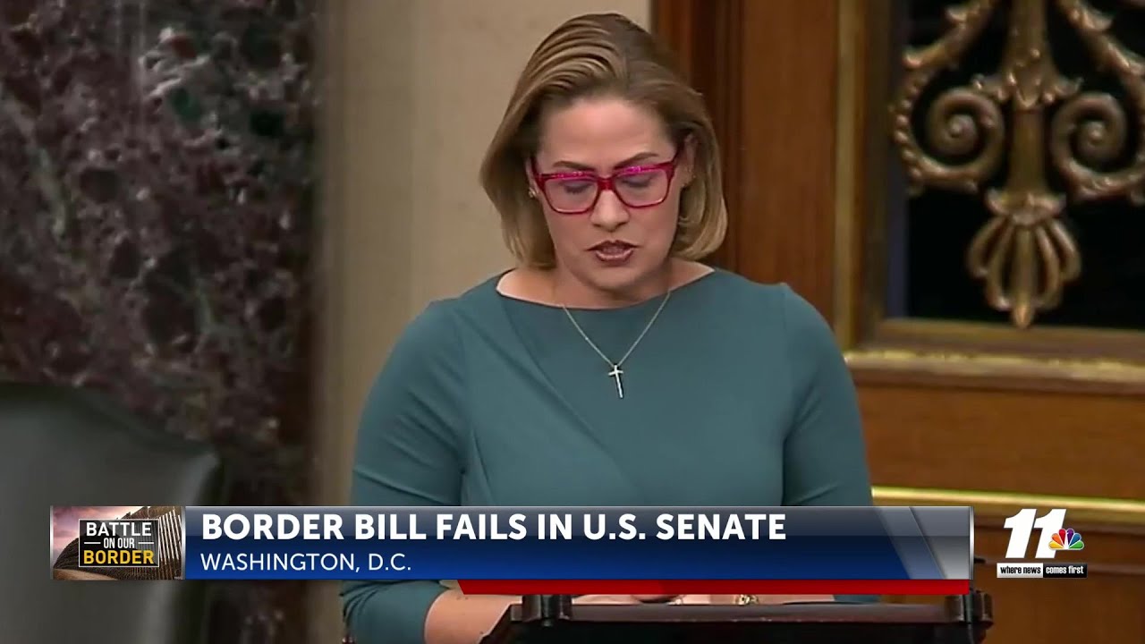 Border bill fails in Senate vote - YouTube