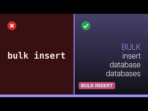 Databases: BULK INSERT continue on PRIMARY KEY error (3 Solutions!!)