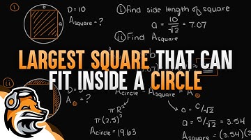 Largest Square That Can Fit Inside A Circle