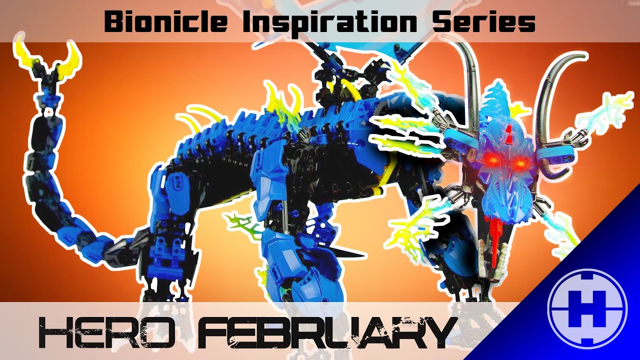 HUGE LEGO DRAGONBOLT - Bionicle Inspiration Series - Hero Factory