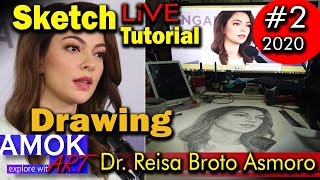 Tutorial Menggambar Dr. Reisa Broto Asmoro - Amok Art #2