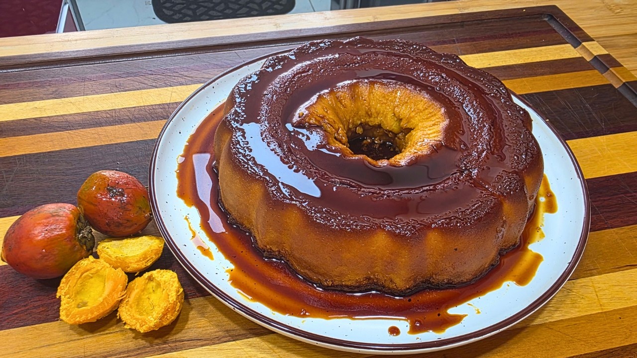 Flan de Chontaduro: el postre más cremoso