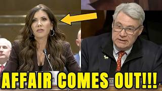 OMG: Noem Breaks Down As Congress Leaks Affair ... Trump Panics!