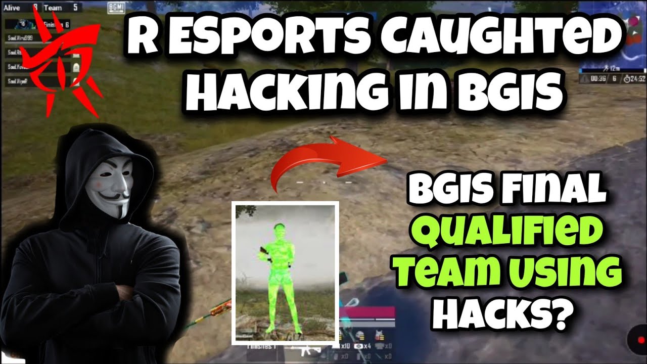 R ESports Caught Hacking in BGIS 😱 R ESports using Hacks in BGIS Semifinals 