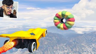 Jumping Rocket Car 133.322% People Cannot Win This Race in GTA 5!