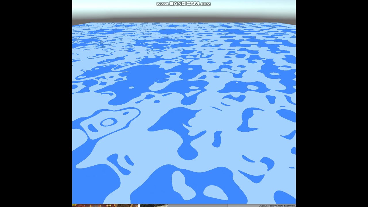 Procedural cartoon water shader
