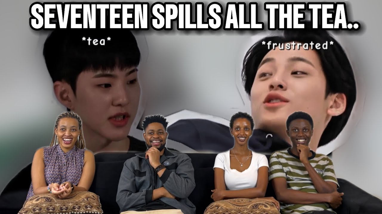Our Reaction To SEVENTEEN spills all the tea on each other (Part 1&2!)