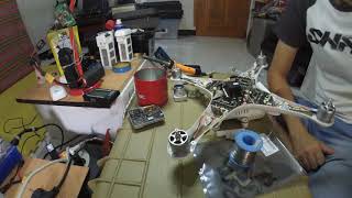 TimeLapse - Asemble DJI Phantom 3 Pro after crash