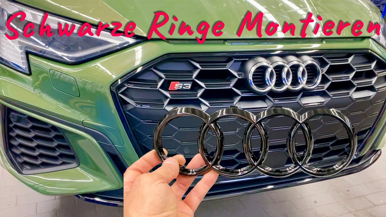Audi: Schwarze Ringe nachrüsten  Ratgeber für alle Modelle (inkl