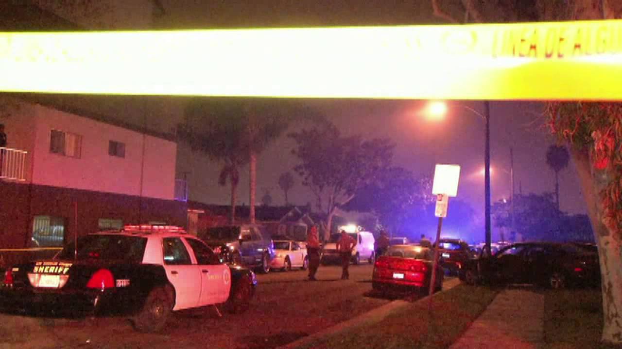 Fatal Shooting Crash / Lawndale RAW FOOTAGE YouTube