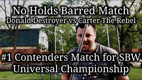 No Holds Barred Match - Steger Backyard Wrestling