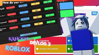 Making Kahoot on Roblox (Devlog 2)