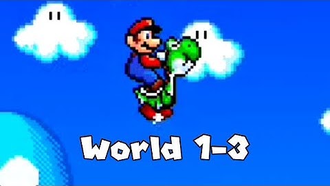 Super Mario Bros. X (SMBX 1.4.5): Custom Level - NSMBWii World 1-3 Remake