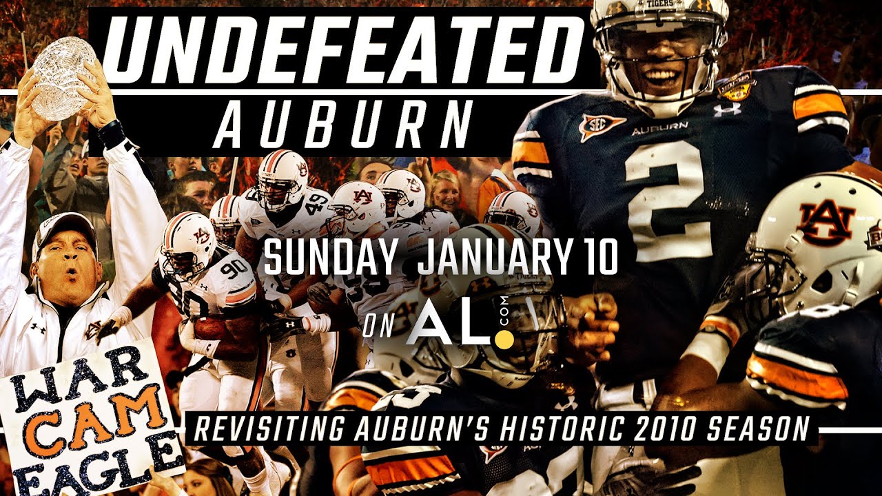 "Undefeated Auburn" documentary premieres Sunday, January 10 on