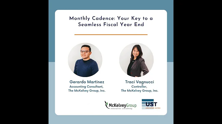 UST/TMG Nonprofit Accounting Webinar Series Monthl...